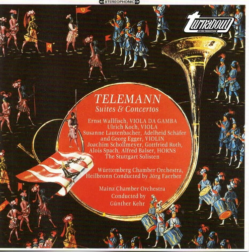 Telemann suites and concertos - telemann,