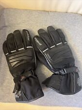 Motorrad Handschuhe Probiker Schwarz Gr. L Hipora Wasserdicht & Atmungsaktiv NEU