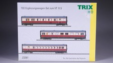 H0 DC Trix 23261 TEE Ergänzungswagen-Set zum VT 11.5 in OVP #WA_104