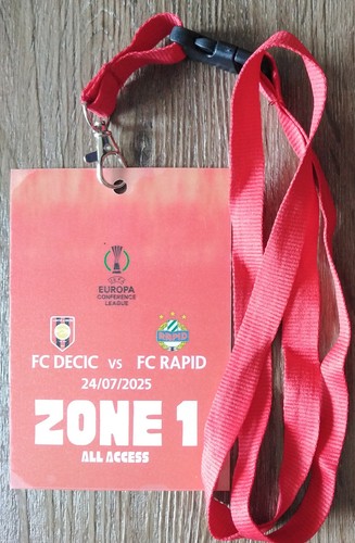 Ticket badge all access - access, uefa