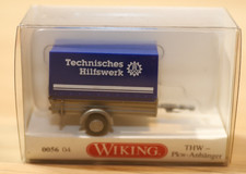 Wiking 005604 THW Anhänger OVP, H0, 1:87