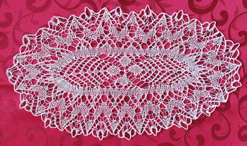 Deckchen strickdeckchen - deckchen,