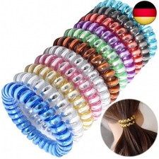 10 Pcs Spiral Hair Bobbles