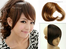 Haarteil Pony Perücke 2 Clips