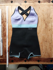 Prolimit 2mm Neopren Badeanzug Größe 40/L Türkis,Violett schwarz. 1x getragen.