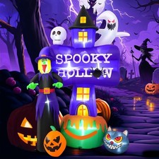 244cm Aufblasbar Kürbisgeist