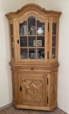 Eckvitrine eiche - eckvitrine,,