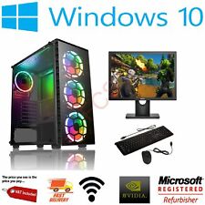 Fast Gaming PC Konvolut GÜNSTIG i3 i5 i7 2TB 16GB RAM GTX 1660 Windows 10 NEU