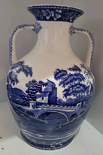 Spode blue tower portland - tower,