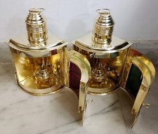 Messing Maritime Öllampen