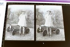 zwei tolle alte Glasnegative -