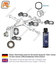 FORD Escort MK1 MK2 Hinterachs