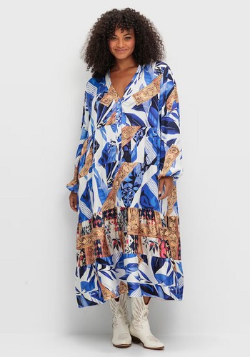 Kleid blau sheego - 42, damen