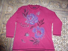 Damenpullover   IVKO  Gr. 44 / 46  pink