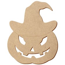 MDF Kürbis mit Hut V3 - 5-50