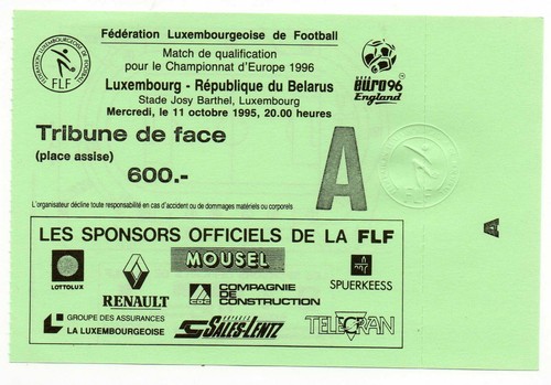 Ticket lsp luxemburg - ticket,