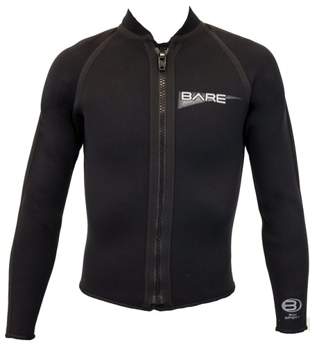 Bare 3mm sport front zip - sport,