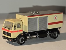 HERPA Mercedes DRK Deutsche Rotes Kreuz, Rettung, LKW, Unikat selten,  H0 1:87