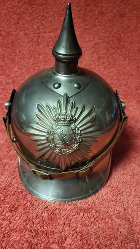 Orig kürassierhelm feldgrau - kürassierhelm,