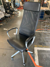 IKEA Markus Drehstuhl Leder schwarz/Netz