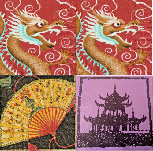 Servietten chinesischer - 4,