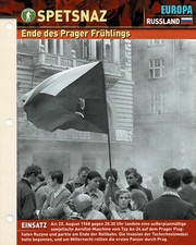 Spetsnaz - Ende des Prager Frühlings - Infokarte