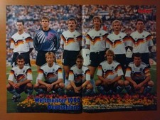 Deutsche Nationalmannschaft, WM 1990 in Italien, Weltmeister,Kicker,ungeklebt?⚽