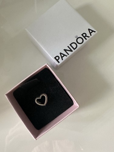 Pandora herz charm aus - pandora, 925