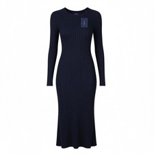 Gant Ribbed C-Neck Damen KLEID