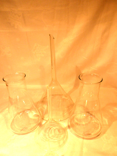 Erlenmeyerkolben 3 glas - 2,