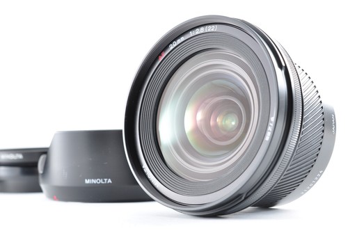 Minolta 20mm 8 near - f/2.8,