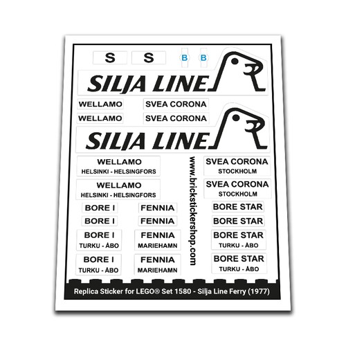Replacement sticker for set - replacement,