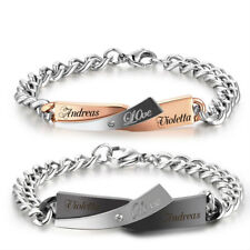 Love ID Edelstahl Armbänder