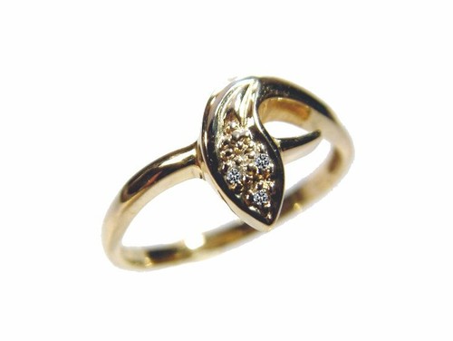 Schlangenring gold 333 mit - 333,
