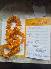 honigfarbene Bernstein Kette