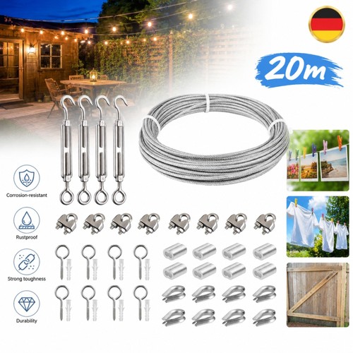 3mm edelstahl stahlseil - edelstahl,