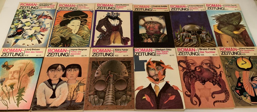 Ddr roman zeitung 12 hefte - zeitung,