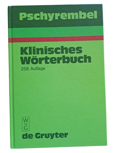 Pschyrembel klinisches - pschyrembel,