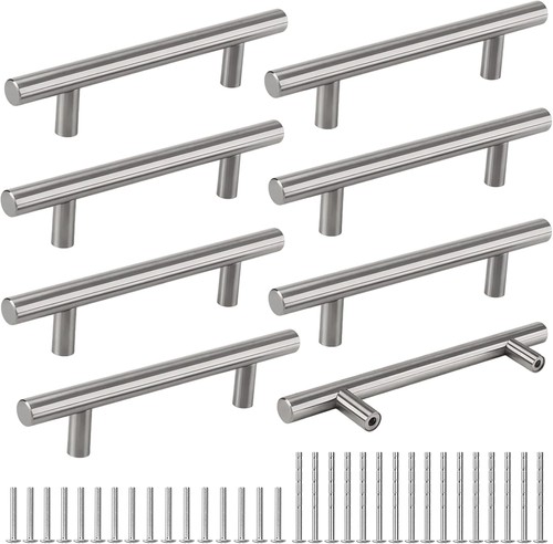 Möbelgriffe edelstahl 128mm - möbelgriffe,