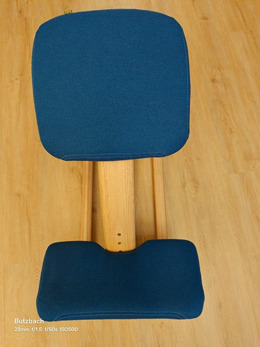 Balance knie bürostuhl blau - balance,