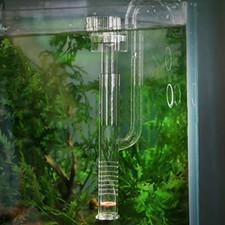 Aquarium Surface Skimmer Filterrohr mit Oberflächenskimmer Zu- & Abfluss Filter