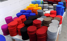 Filz Glas Untersetzer Ø 10 cm rund 5mm Merino Wolle TOP Qualität  - viele Farben