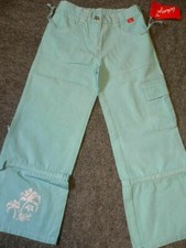 WHOOPI MÄDCHEN SCHLAGHOSE blau  Gr.122,134 %%