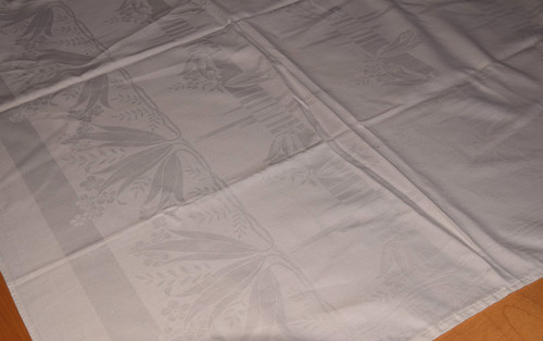 Altes damast tischdecke stoff - altes,