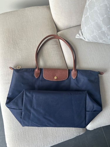 Longchamp pliage navy - l,