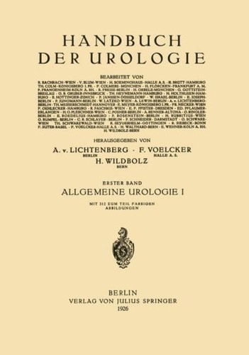 Allgemeine urologie - allgemeine, h