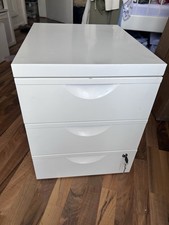 IKEA Rollcontainer Erik Weiß