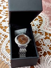 Damen Uhr AKRIBOS XXIV AK831SSBR Armbanduhr Quarz Swarovski Kristall