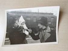 Altes Foto Bahnhof Baby Eisenbahn Krauss-Photo Stuttgart 1950er Jahre
