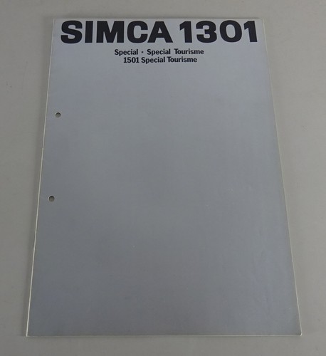 Prospekt simca 1301 special - 1301,